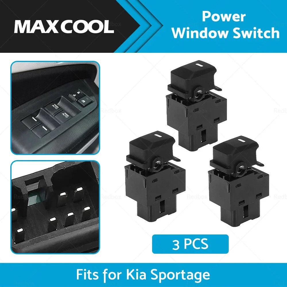 3 x Power Window Switch for Kia Sportage (2010-2015)