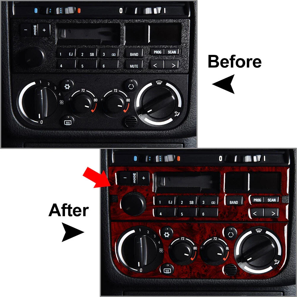 AC Climate Control Panel Cover Trim for BMW 3 Series E36 (1994-1996)