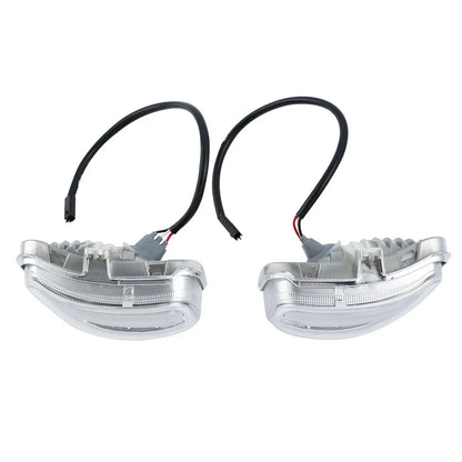 Front LED Turn Signals Clear Lens for Honda Goldwing 1800 GL1800 (2001 - 2017)