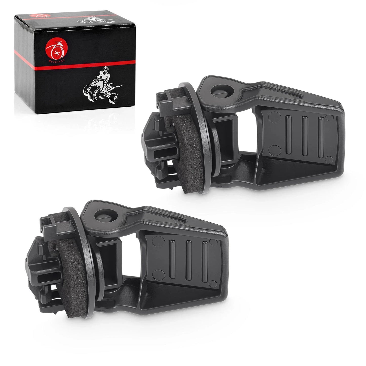 2 x Hood Storage Flip Latch Lever Lock for Yamaha Viking 700 YXM700 (2014–2024)