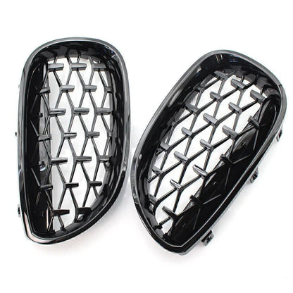 Diamond Meteor Front Kidney Grill for BMW E60 5 Series (2003-2009)