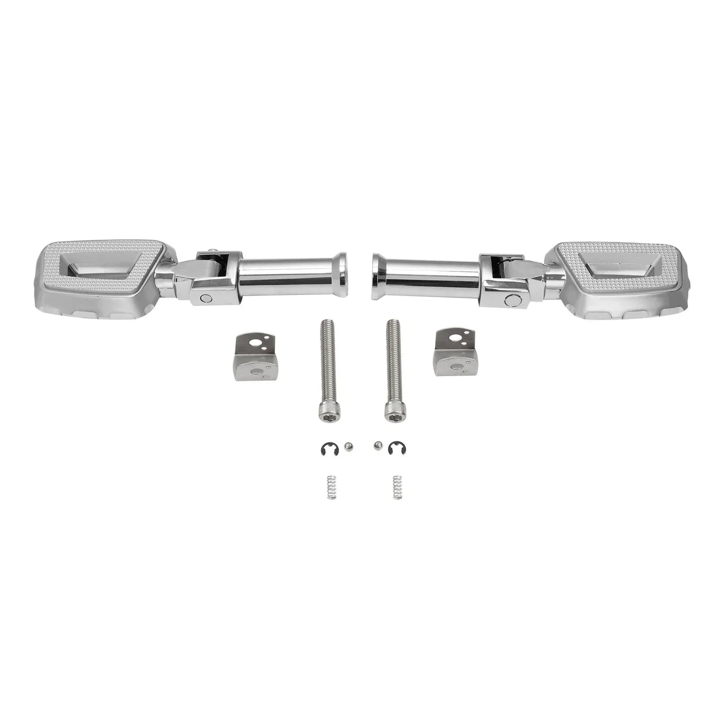 Chrome Passenger Foot Pegs Bracket for Harley Softail Heritage Classic (18-25)