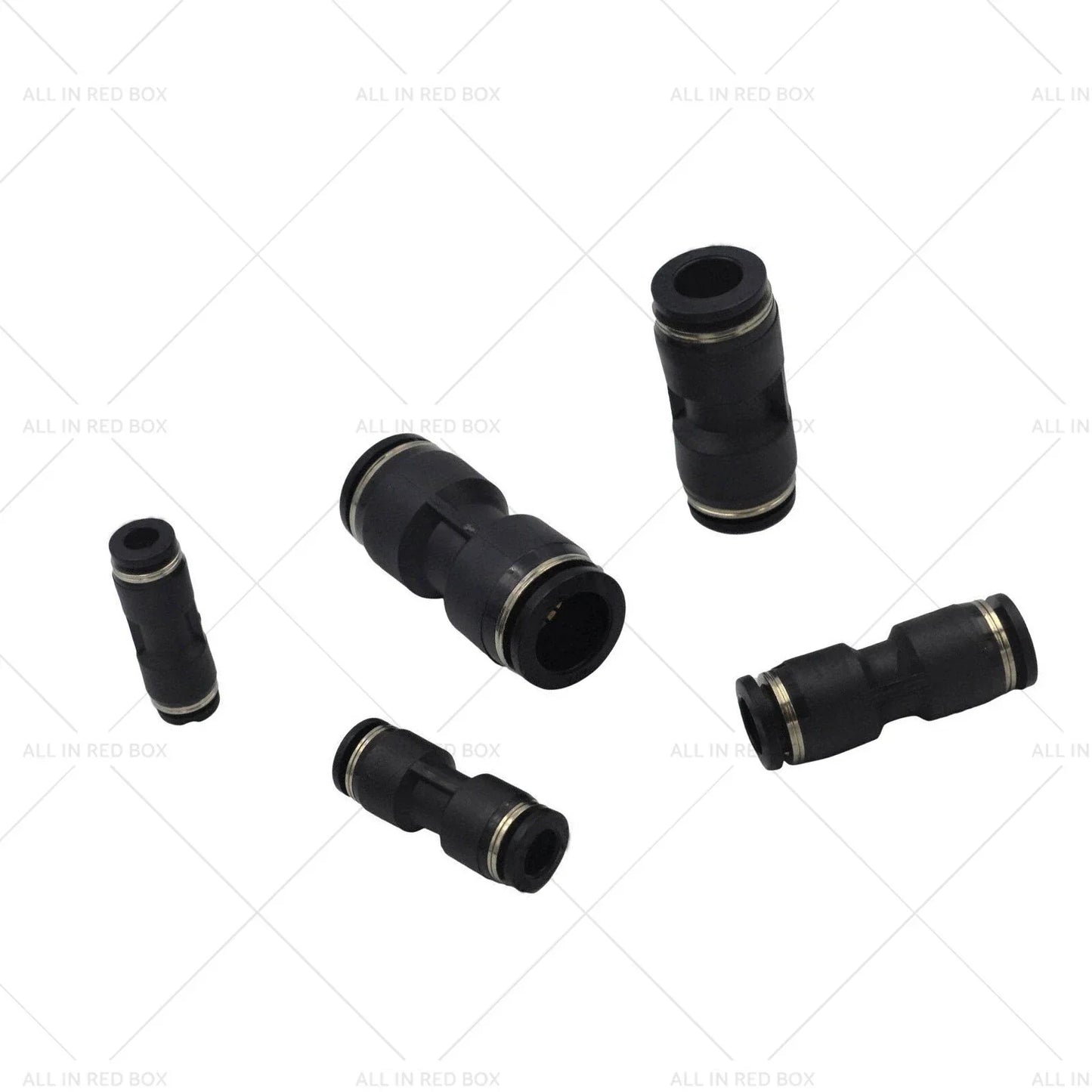 50pcs Quick Connect Pneumatic Push-in Air Line Hose Joiners