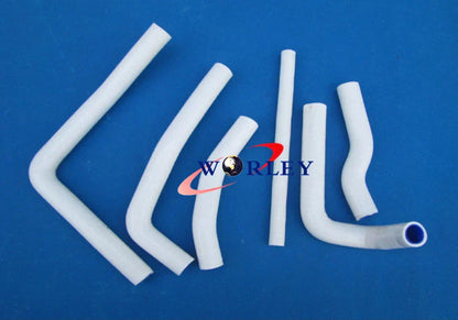 BLACK Silicone Radiator Hose for Honda CR250R (2000-2001)