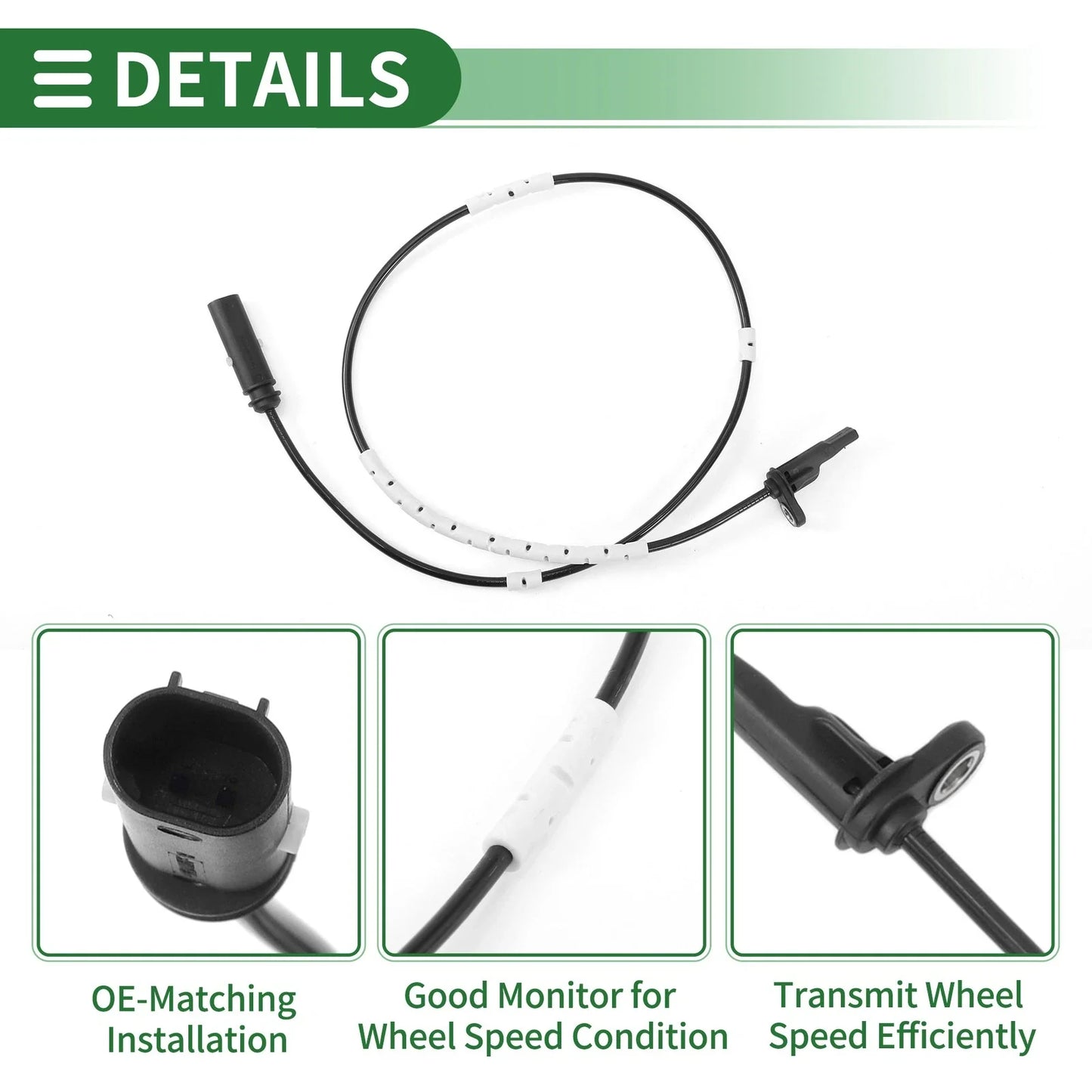 ABS Wheel Speed Sensor for BMW 230i xDrive (2017-2019)