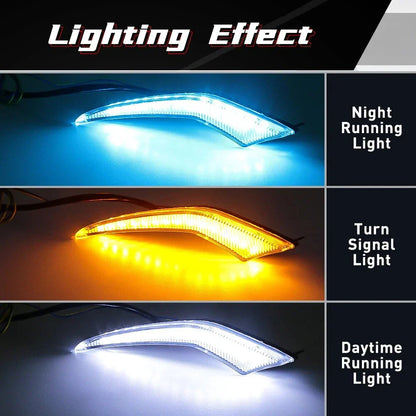 LED Daytime Running Fog Lights for 2020-2022 Toyota Corolla (2020-2022)