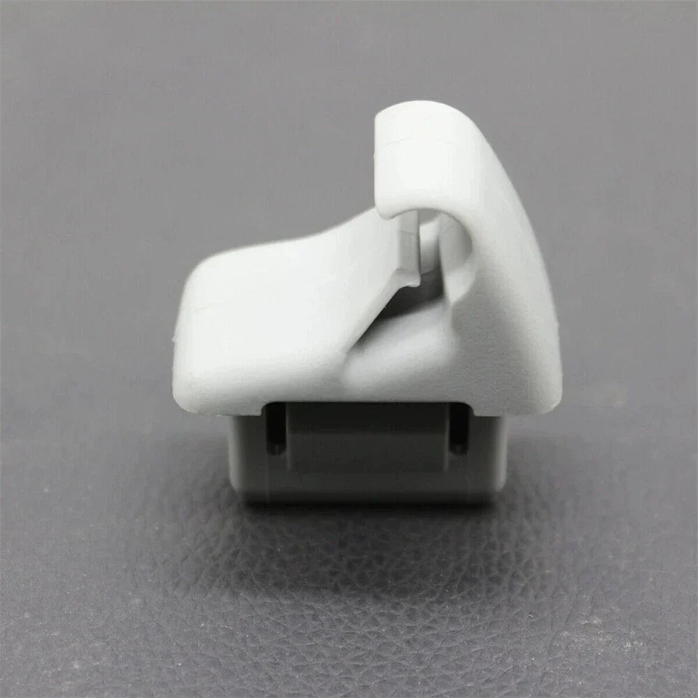 Car Sun Visor Holder Clips Grey for Mitsubishi Lancer, Outlander, ASX