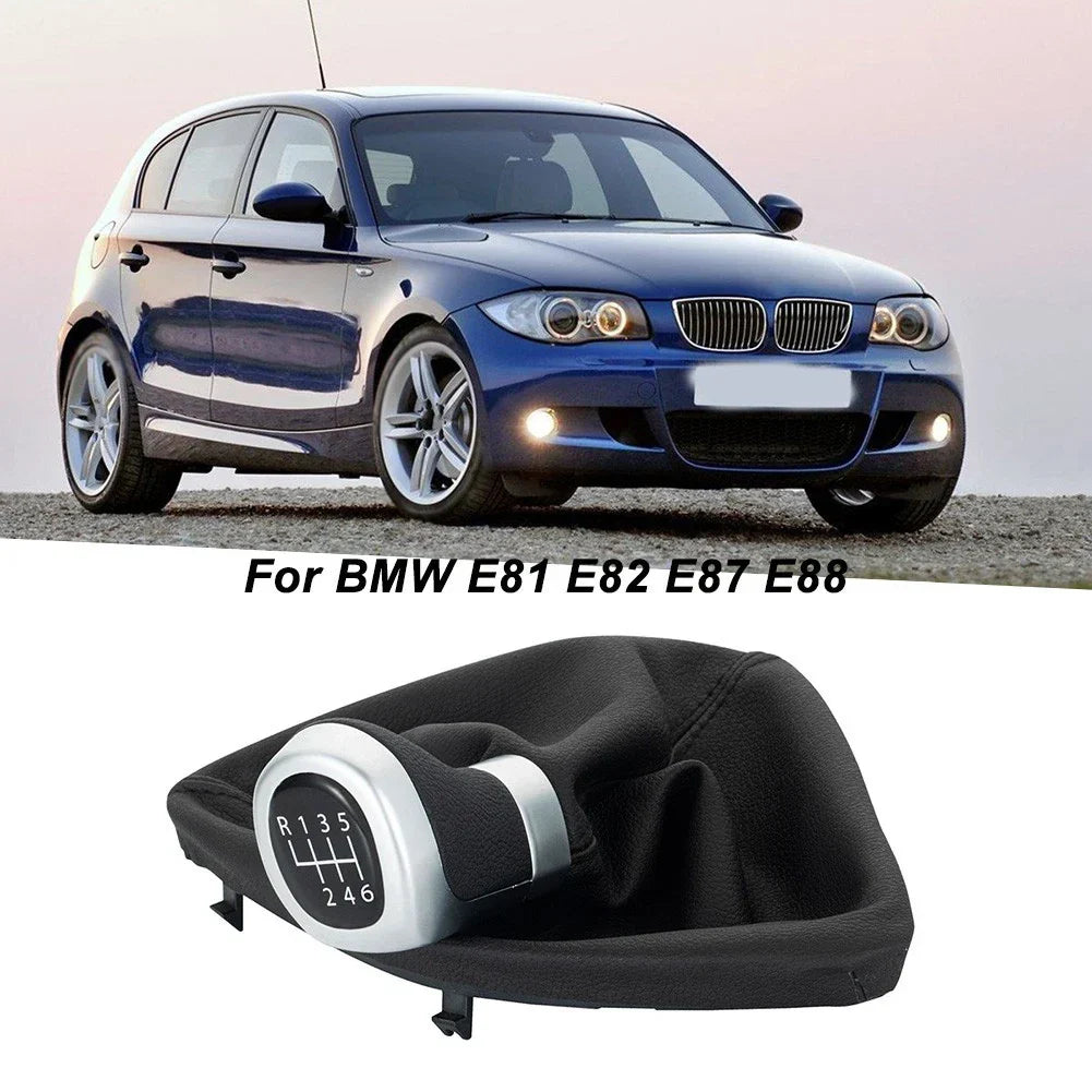 Gear Shift Knob and Gaiter Boot Cover Frame Assembly for BMW Series 1