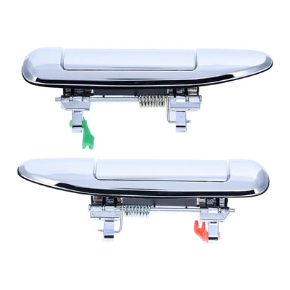 2 x Chrome Outer Door Handles for Nissan Patrol (1997–2016)
