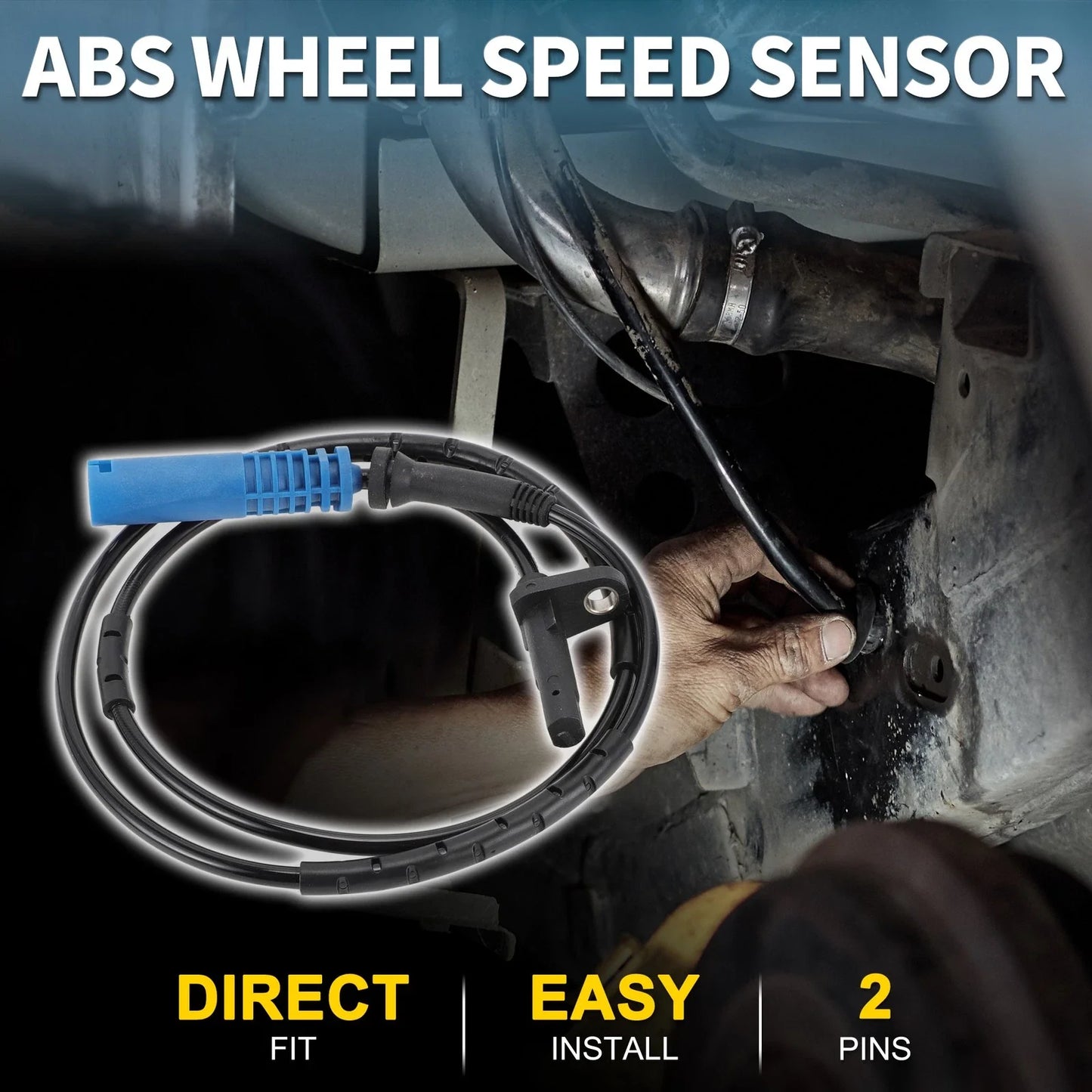 Rear Left/Right ABS Wheel Speed Sensor for BMW X1 (2012-2015)
