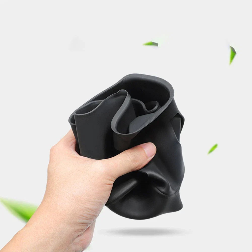 Interior Trim Cup Holder Liners Easy To Clean for Hyundai Santa Fe