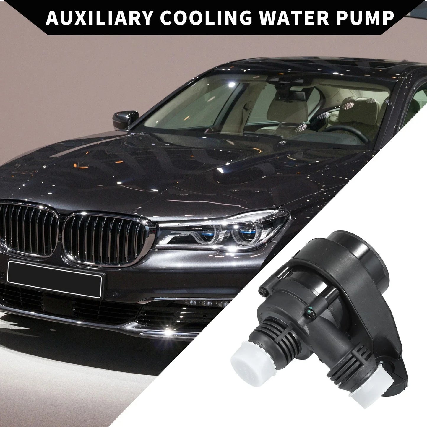Auxiliary Cooling Water Pump for BMW 745i Base Sedan 4-Door (2002 - 2005)