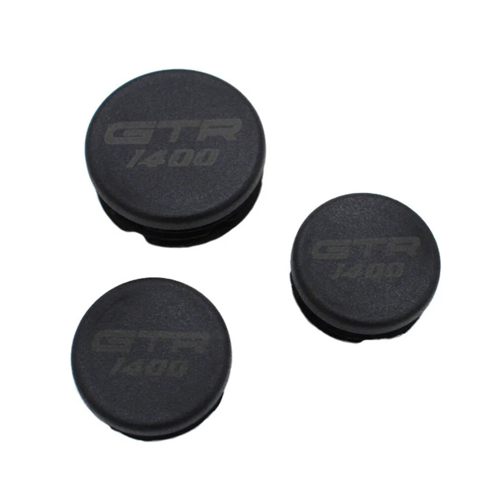 3 x Frame Hole Cover Caps for Kawasaki GTR1400 (2007-2018)