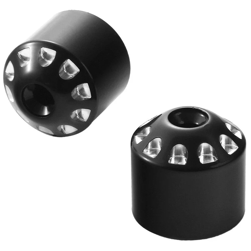 Stainless Steel Handlebar Grips Cap Plug for Can-Am Ryker 600 900 (2019-2024)