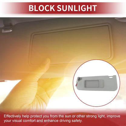 Left Sun Visor for BMW 3 Series E90 E91 (2005-2013) with Mirror