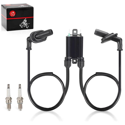 Ignition coil & spark plug + cap for Honda GL1500 Valkyrie 1500 (1988–2004)