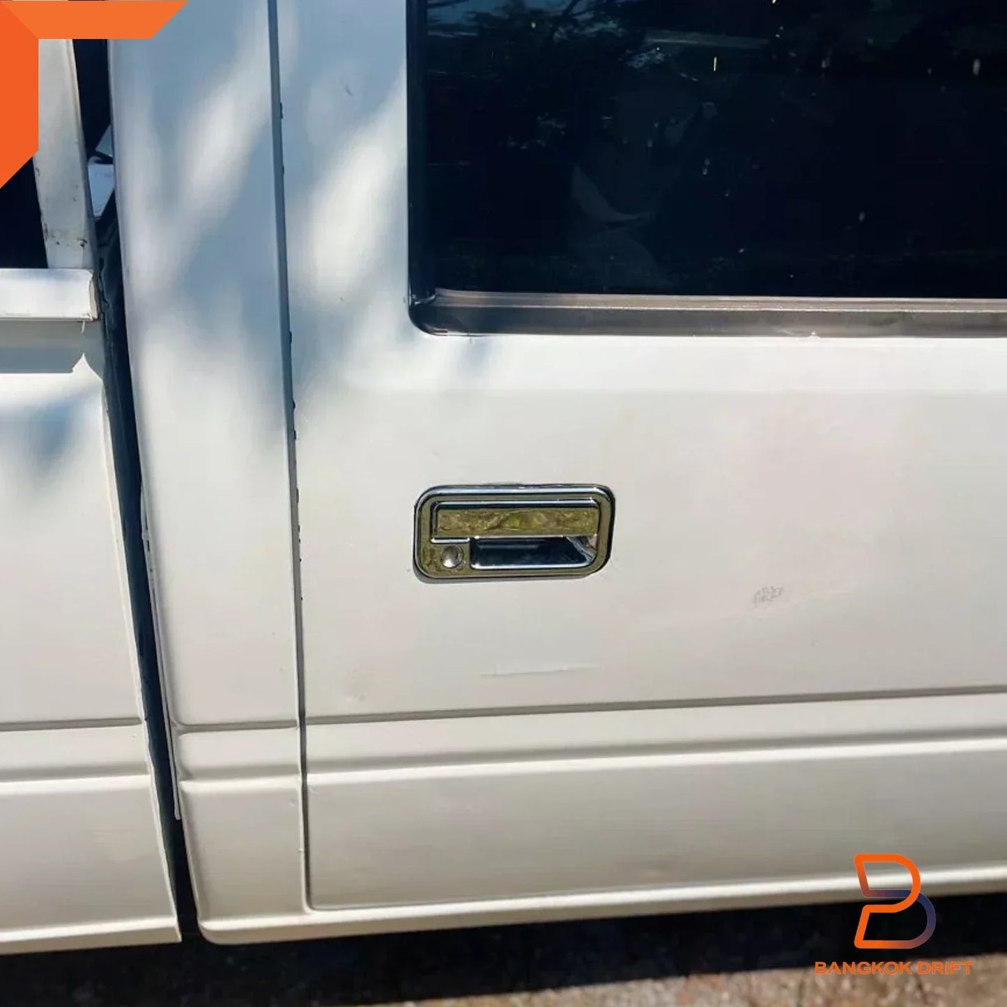 Chrome Outside Front Door Handles for Holden Rodeo TF Ute (1997-2003)