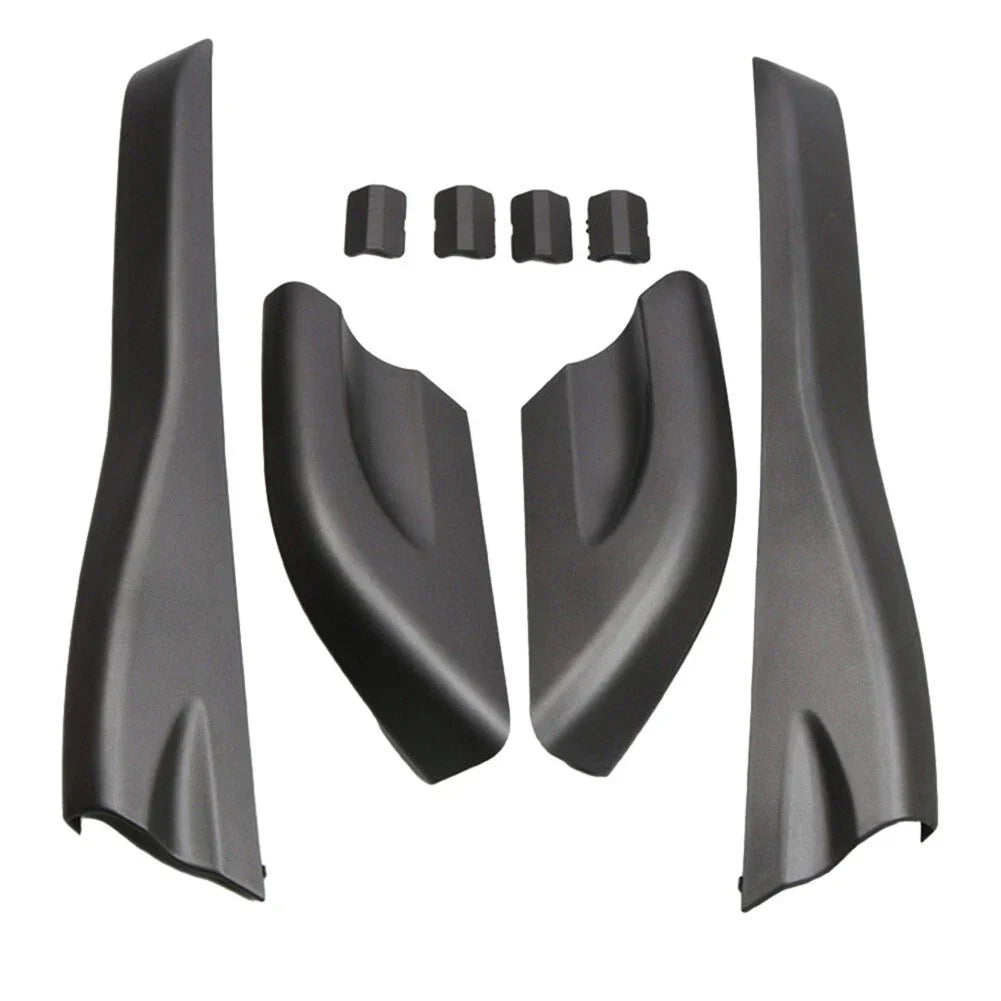Roof Rack Rail End Protective Cover Shell Cap for Hyundai Tucson (2004–2008)