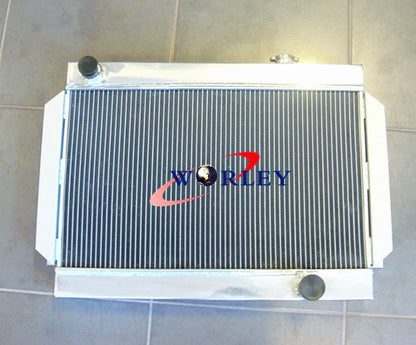 3 Core Alloy Aluminum Radiator for Holden V8 Chevy Motor Manual (Universal)