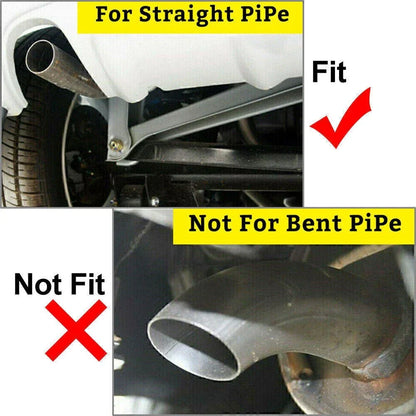 89mm Stainless Steel Exhaust Tail Muffler Tip for Auto