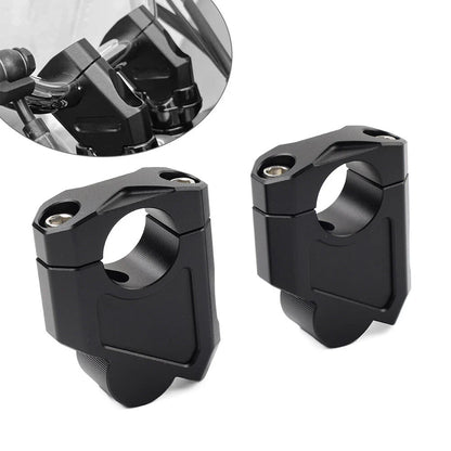 28mm Handlebar Mount Clamp Riser for Honda Suzuki Kawasaki