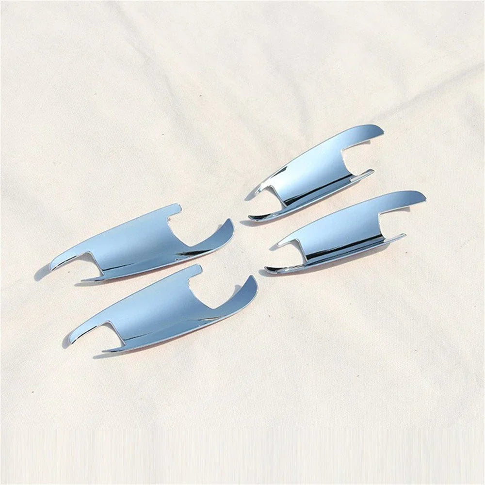 4 x Chrome Door Handle Bowl Covers for Mercedes Benz ML GL GLE GLK Class