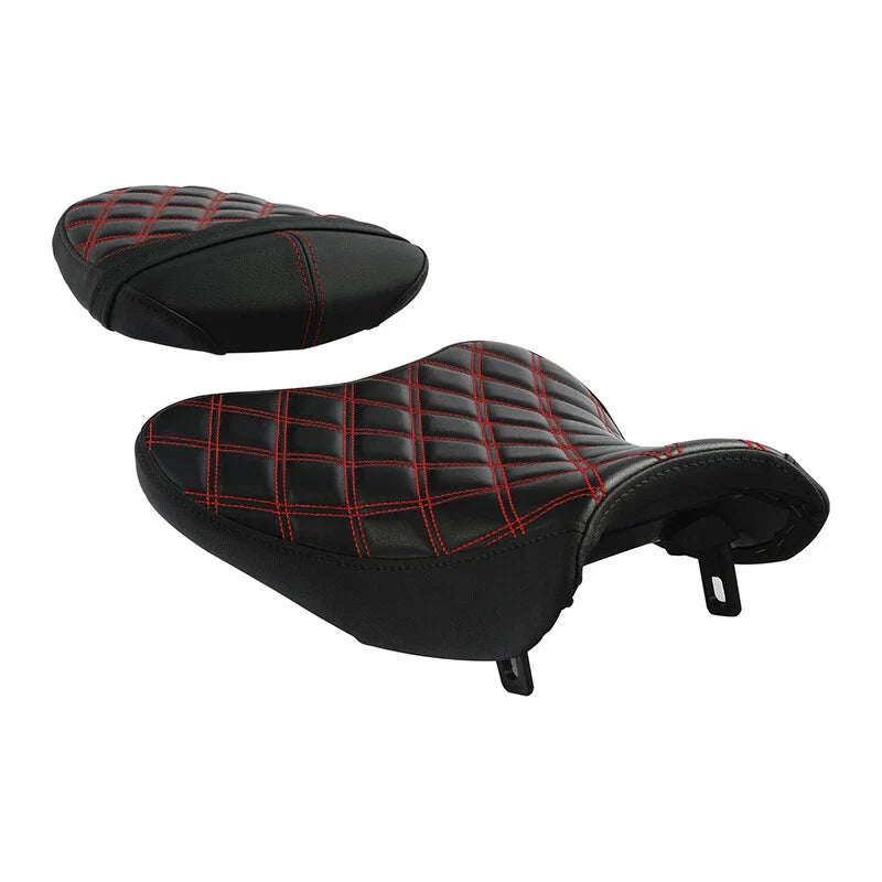 Black Red Seat for Suzuki GSXR1000 (2007-2008)