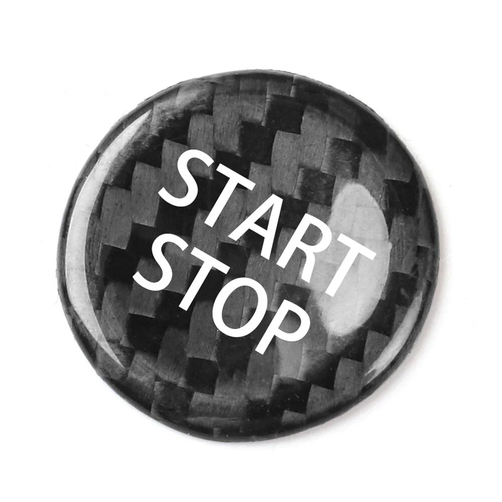 Carbon Fiber Engine Start-Stop Button Cover for Nissan GTR R35 (2008-2016)