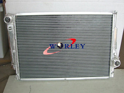 Aluminum Radiator + Fan for BMW E46 M3 330D 328 325 323 320 330Ci 318i (2000-2006)