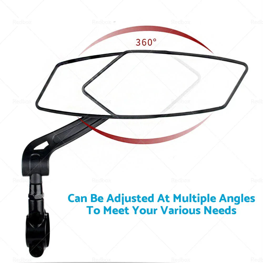 Rear View Mirror for Bicycle Bike 20-24mm Handlebars