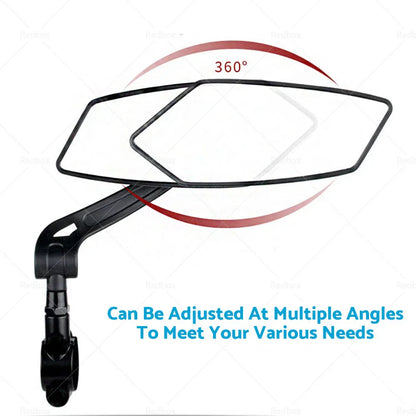 Rear View Mirror for Bicycle Bike 20-24mm Handlebars