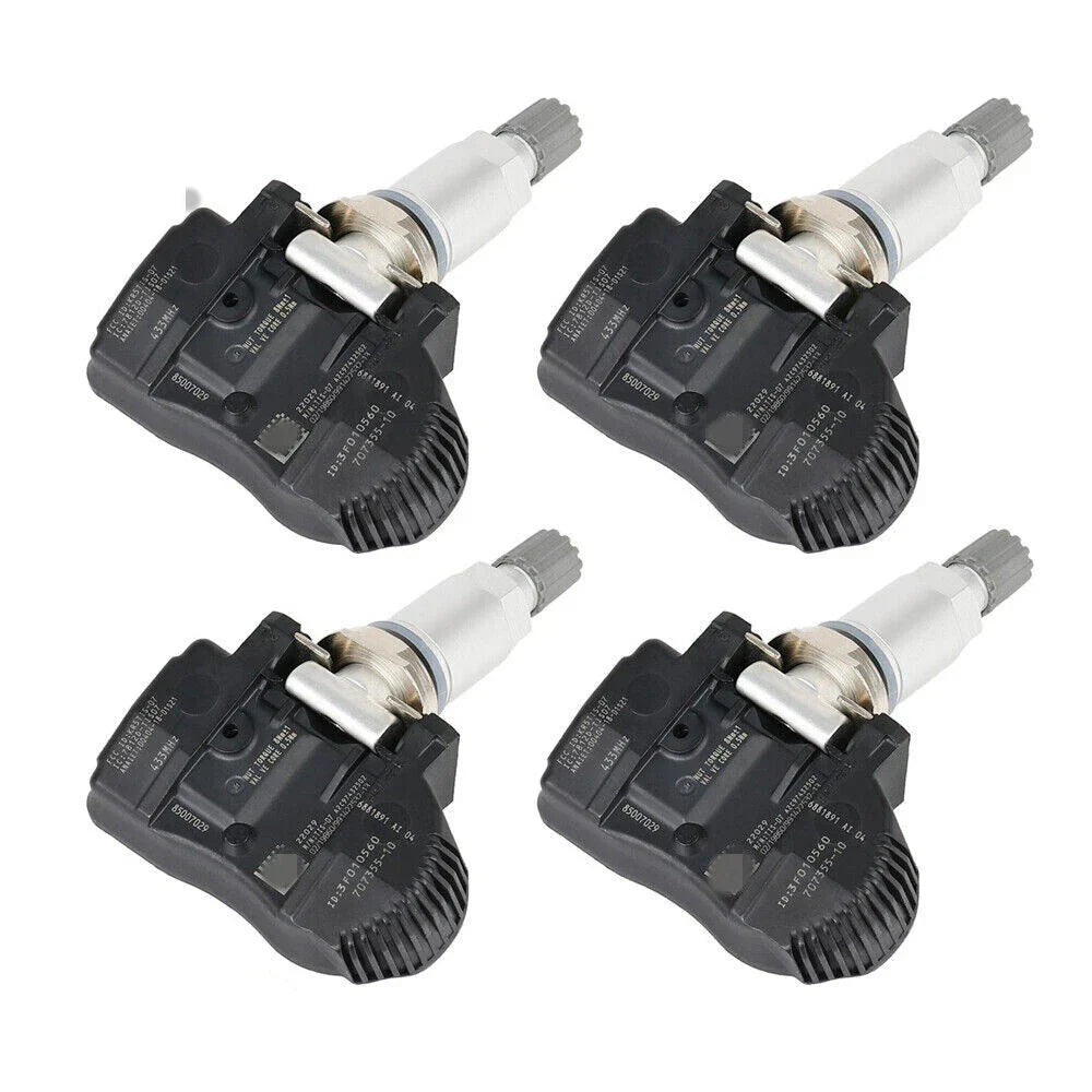 4 Pcs Tire Pressure Sensors for BMW X1 X5 MINI Clubman Cooper (2009-2023)