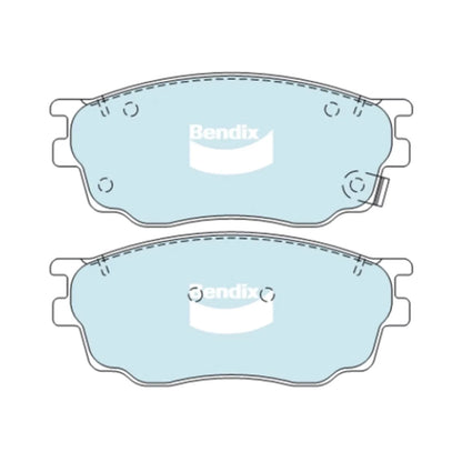 GCT Front Disc Brake Pads Set for Mazda 6 (2002-2005)