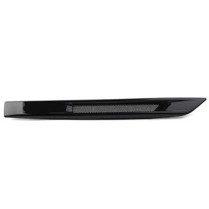 Gloss Black Front Right Fender Air Vent Grille for Jaguar XJ (2010-2019)