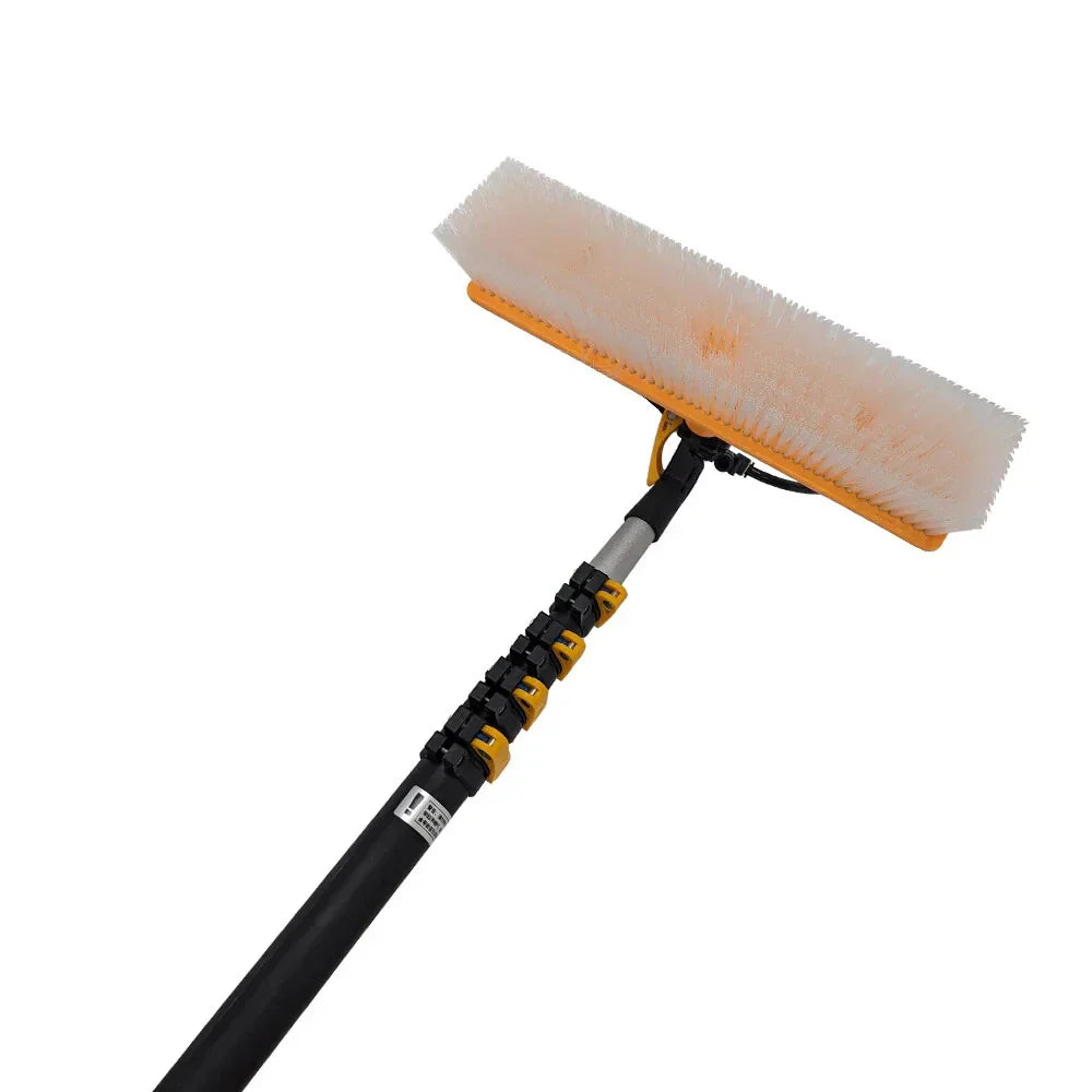 6M Telescopic Window Cleaning Pole with Brush for Car