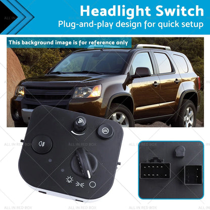 Headlight Switch for 2002-2009 Chevrolet Trailblazer, GMC Envoy, Buick Rainier