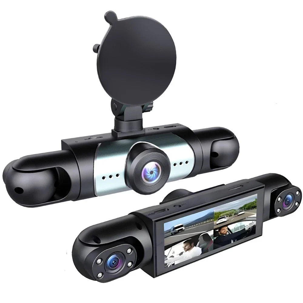 360�� 4 Channel 1080P HD Dash Cam with 64GB Card for Car (No Year Specified)