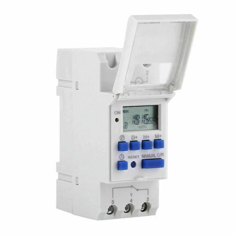 Digital LCD Power Programmable Timer Switch Relay for AC 220V