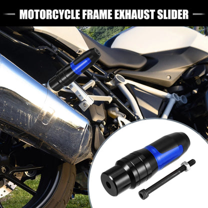 Frame Exhaust Slider Anti-Collision Protector Blue for BMW R1250