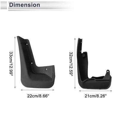Mud Flaps & Splash Guards for BMW 3 Series (GT Coupe) (2013-2021)