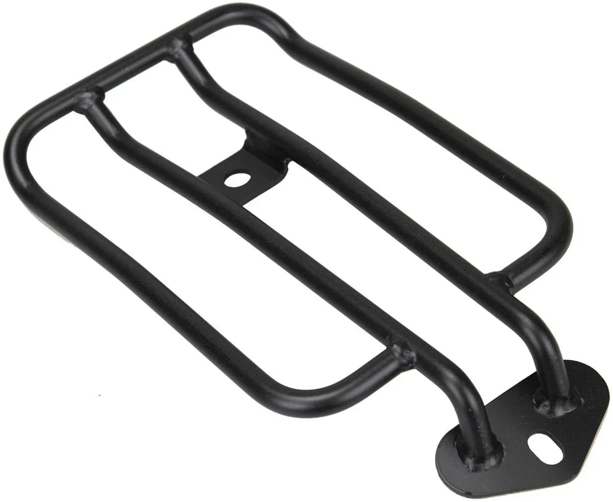 6" Black Solo Seat Luggage Rack for Harley Sportster XL883/1200 (2004-2023)