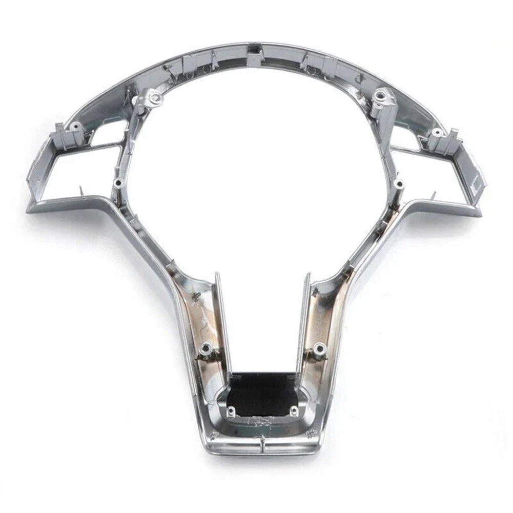 Steering Wheel Trim Cover in Silver for Mercedes-Benz C218 CLS Coupe