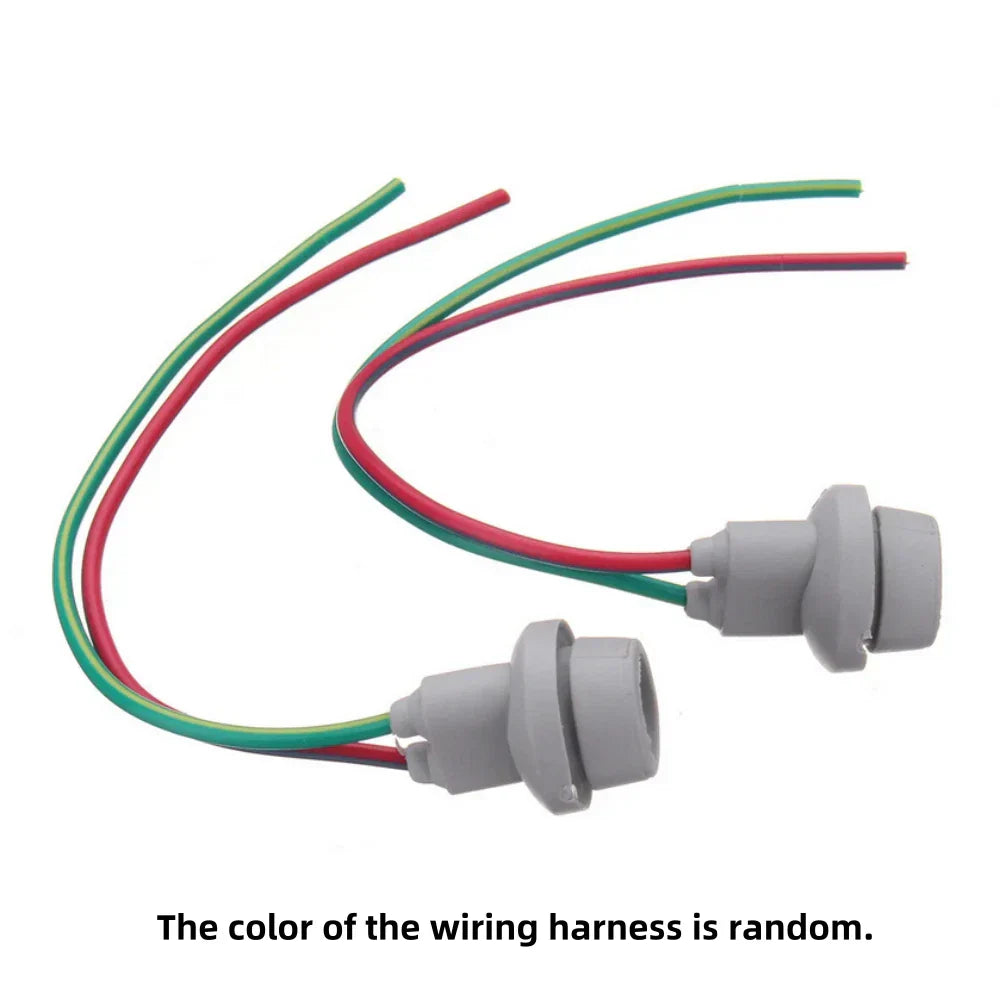W5W T10 Parking Light Bulb Socket Holders for Scooters ATVs Quads