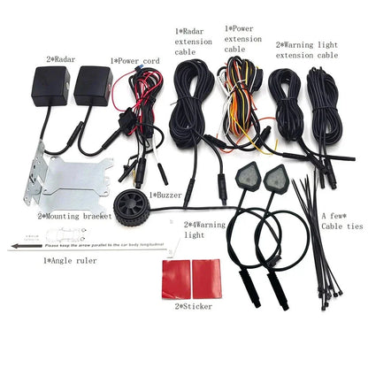Advanced BSD System for Blind Spot Monitoring and Lane Departure Alerts