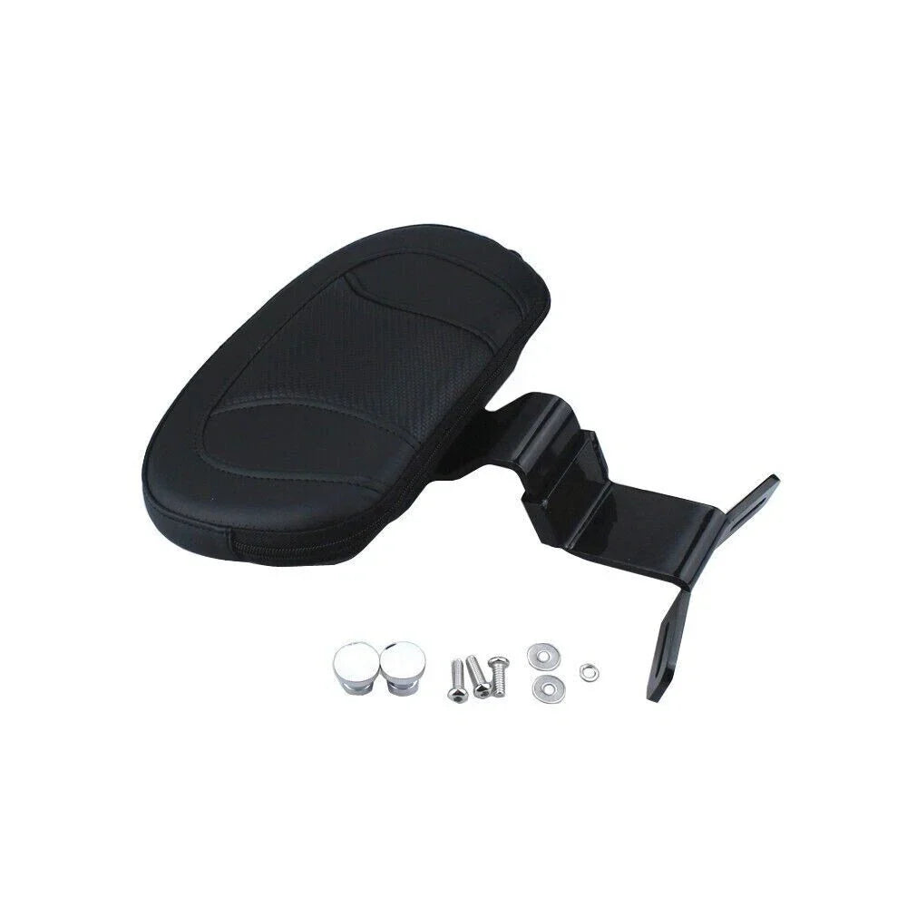 Leather Motorcycle Front Driver Backrest Pad for Harley Touring Road King (2009-2023)
