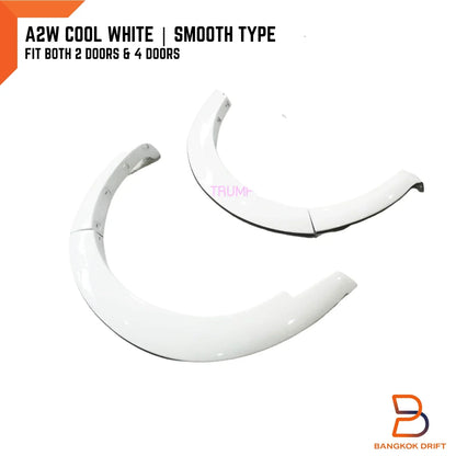 4PC White Front Fender Flare Wheel Arch for Mazda BT-50 Ute (2012-2019)