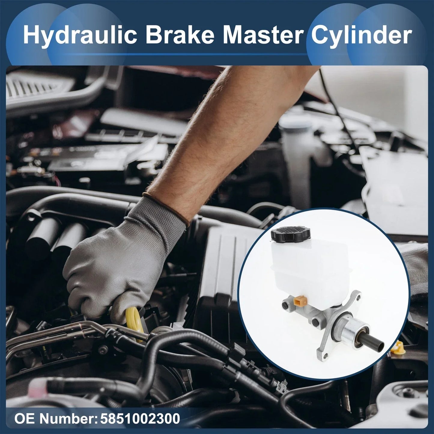 Brake Master Cylinder Reservoir for Hyundai Atos (2001-2007)