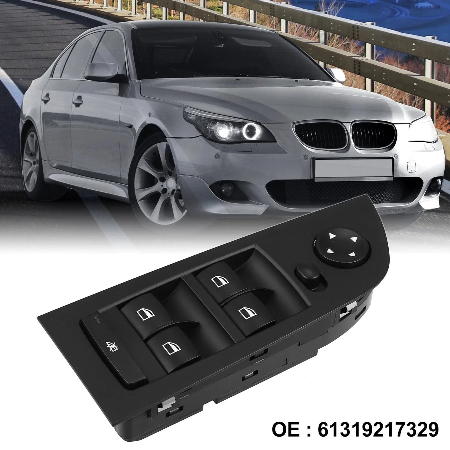 2x Master Power Window Switch for BMW 325i (2005-2011) for BMW 335i (2007-2012)