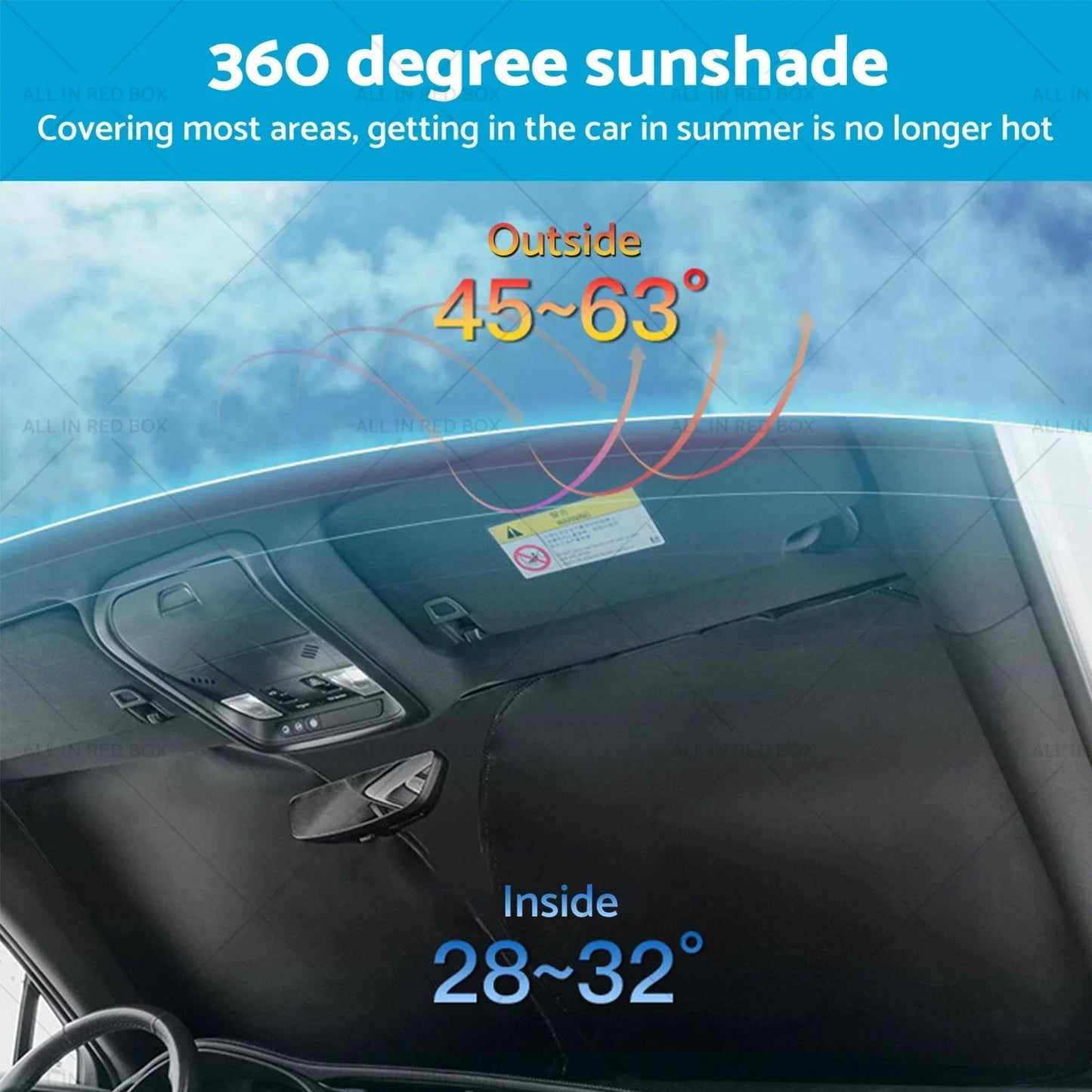 Windscreen Sun Shade UV Protection for Haval H6/H6 GT (2021-On)