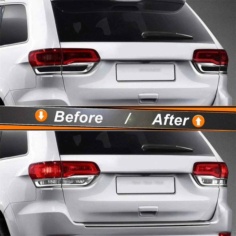 8x Smoke Rear Tail Light Tint Film for Jeep Grand Cherokee (2014-2021)